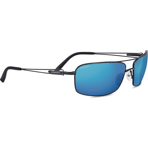 Serengeti Dante Sunglasses, Polarized Black Pearl